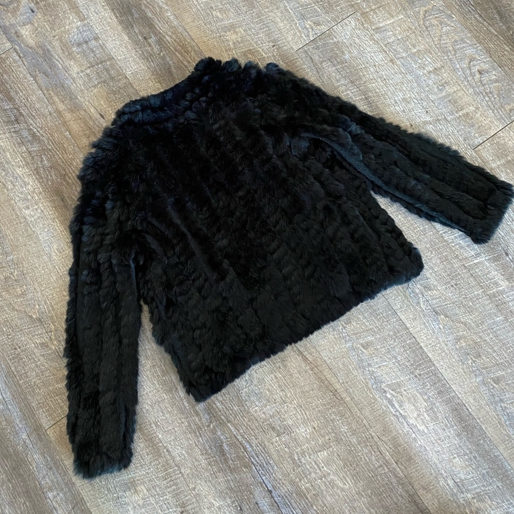 Heartloom Black Faux Fur Jacket - Picture 10 of 14